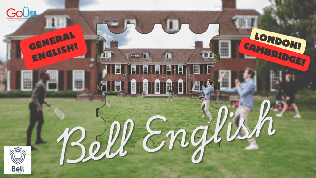 โรงเรียนภาษา Bell English มีทั้งในเคมบริจด์และลอนดอน คอร์สเรียนแนะนำ General English